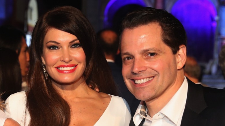 Kimberly Guilfoyle Anthony Scaramucci smiling