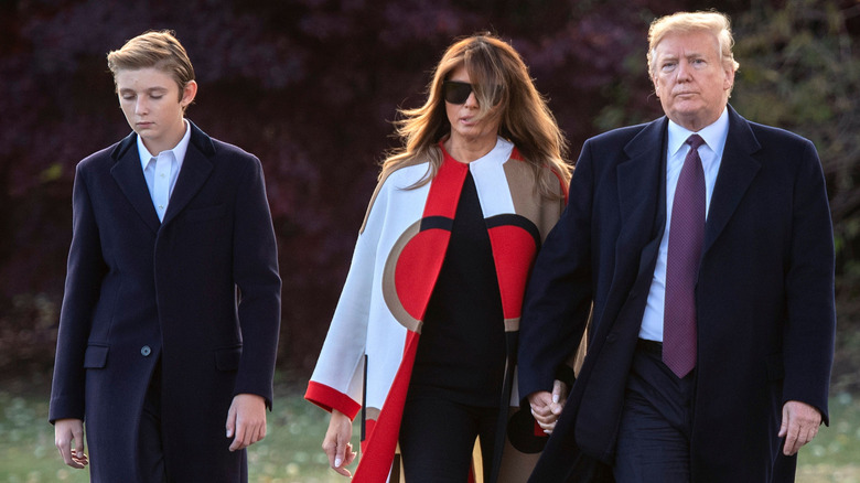 Barron Trump, Melania Trump, Donald Trump