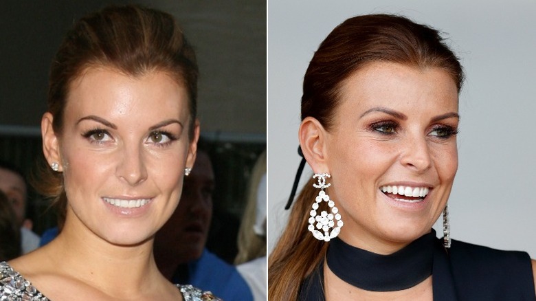 Coleen Rooney split image