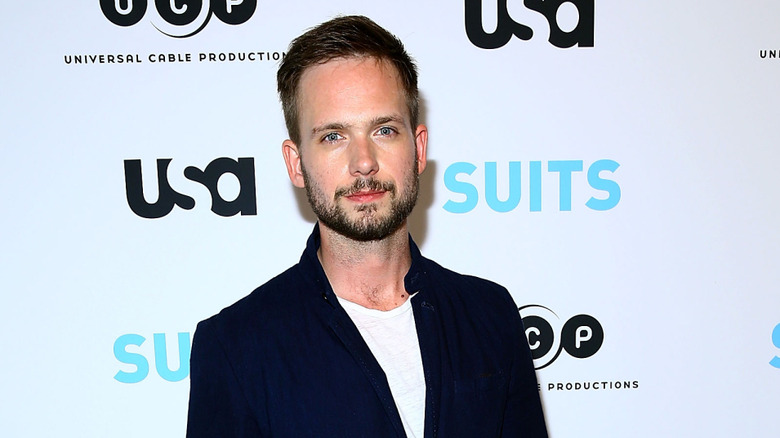 Patrick J. Adams at Exhibition Opening of 'SUITS' Gallery at 402 West 13th Street