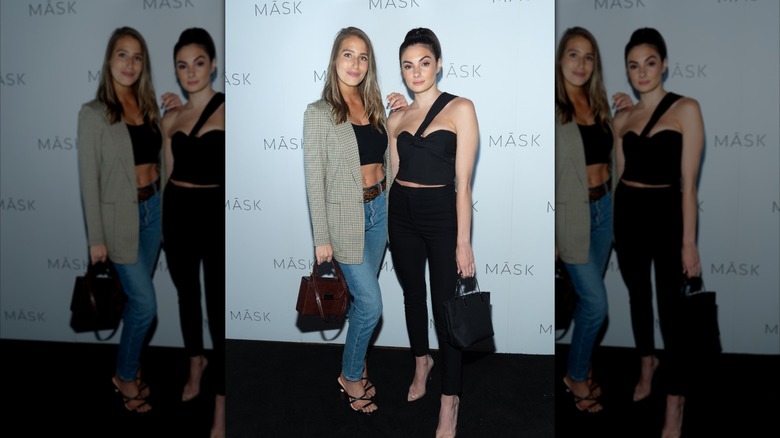 Amanda Batula with Paige DeSorbo on the red carpet in 2019