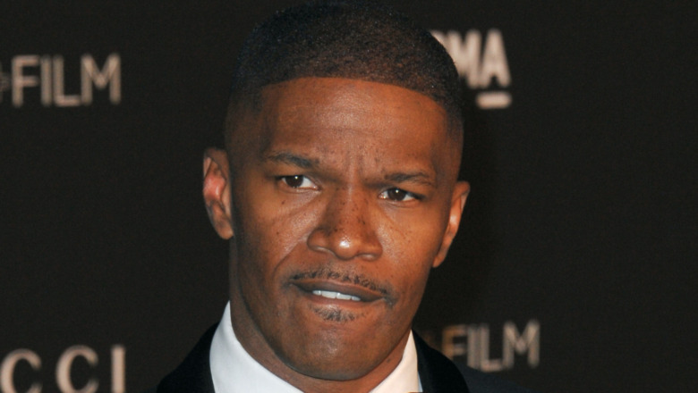 Jamie Foxx red carpet gala