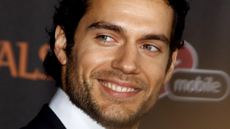 Henry Cavill smiling