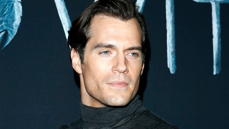 Henry Cavill wearing a turtleneck