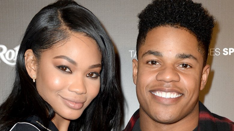 Chanel Iman and Sterling Shepard