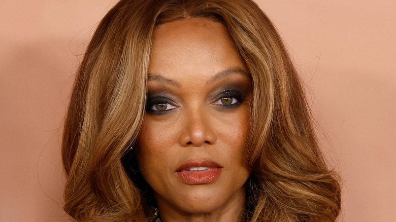 Tyra Banks poses for a photo