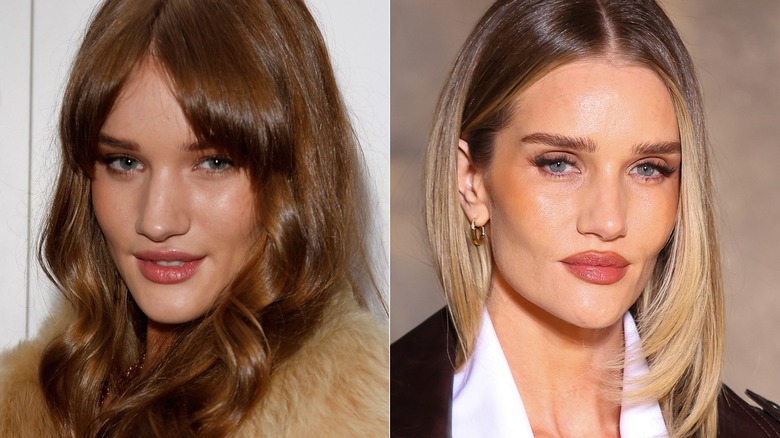 Rosie Huntington-Whitely in 2008 and 2026
