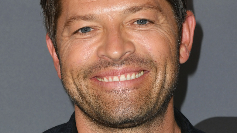 Misha Collins smiles