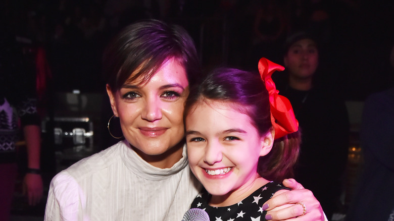 Suri Cruise and Katie Holmes