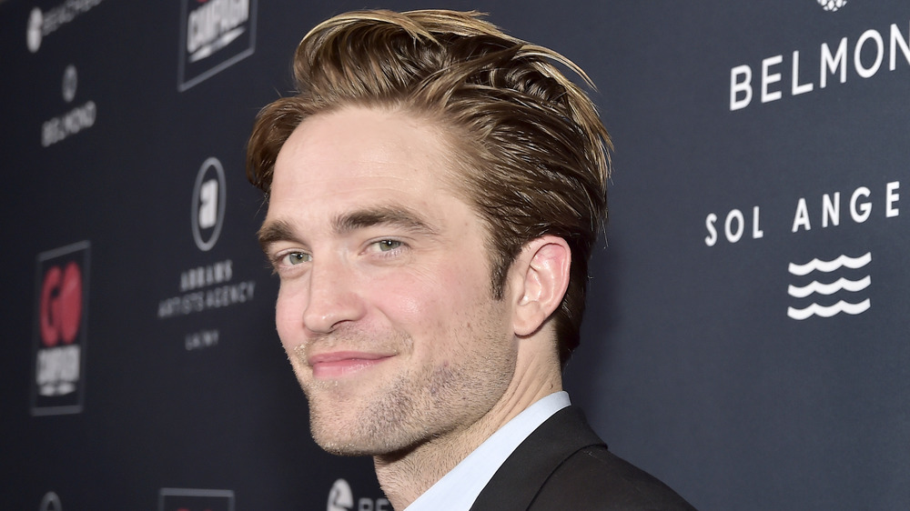 Robert Pattinson smiling