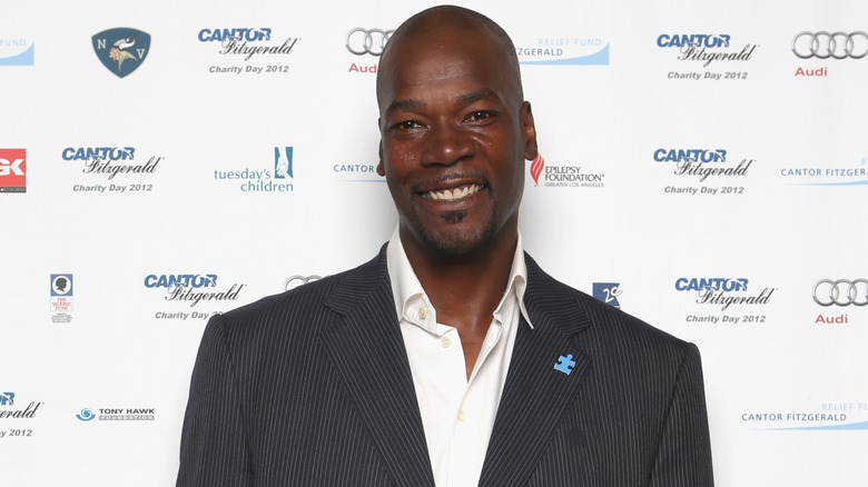 Basketball player Cliff Robinson attends Cantor Fitzgerald & BGC Partners host annual charity day on 9/11 to benefit over 100 charities worldwide