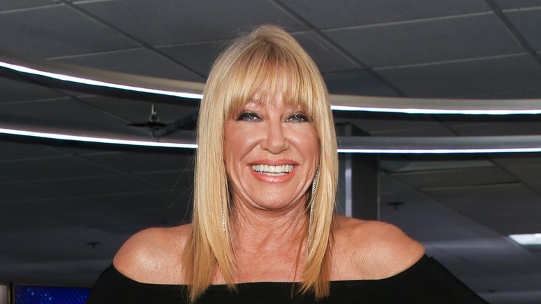 Suzanne Somers black top