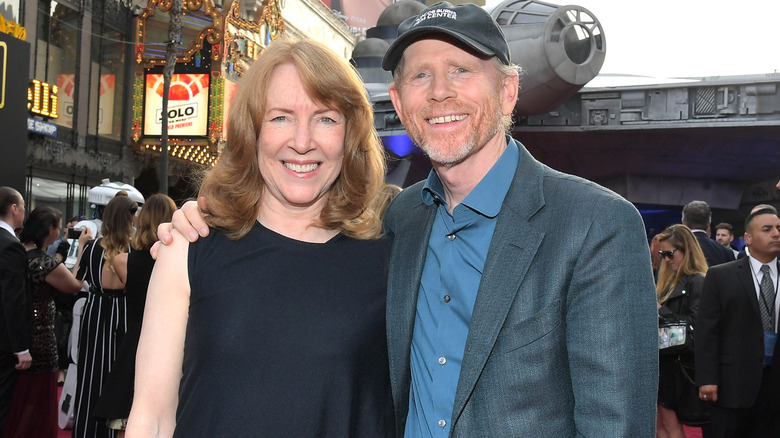 Ron and Cheryl Howard at the world premiere of Solo: A Star Wars Story