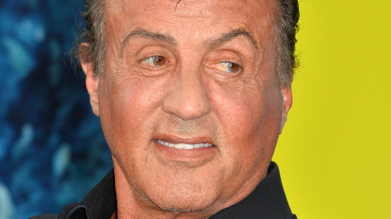 Sylvester Stallone attends the premiere of "The Meg" in 2018