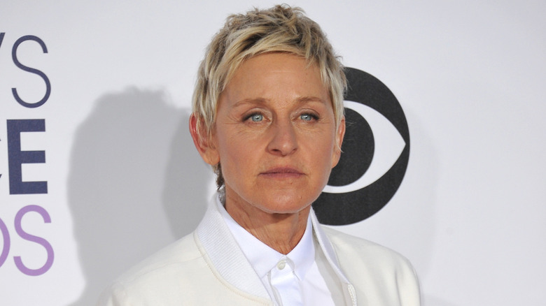 Ellen DeGeneres posing