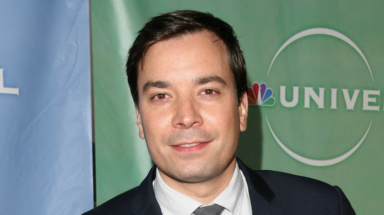 Jimmy Fallon posing