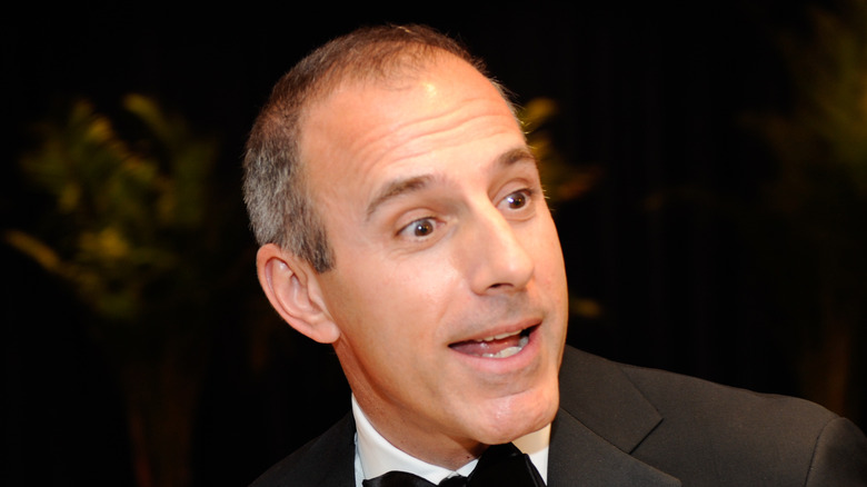 Matt Lauer shocked