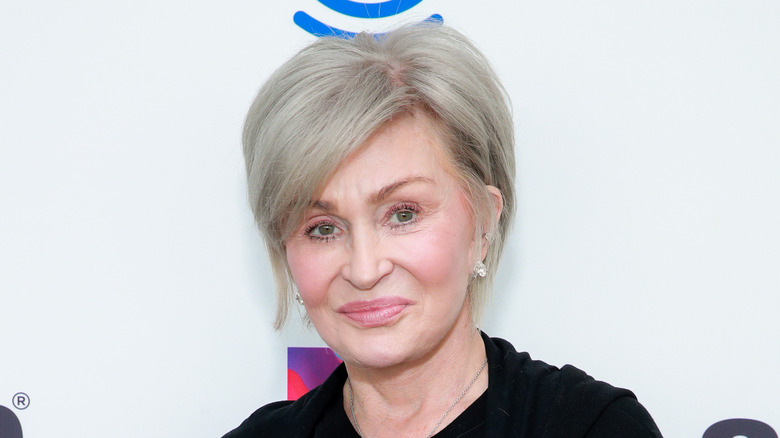 Sharon Osbourne smiling