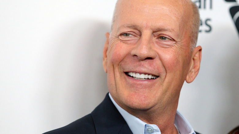 Bruce Willis smiling