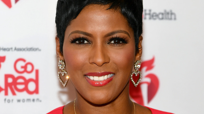 Tamron Hall Women Red Dress event