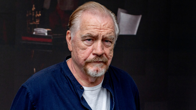 Brian Cox staring at the camera