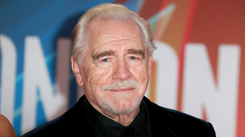 Brian Cox wearing all black