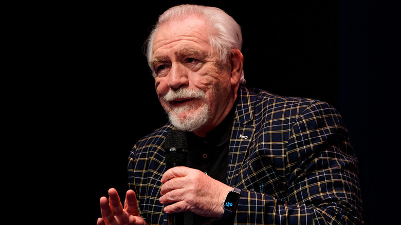 Brian Cox making a gesture