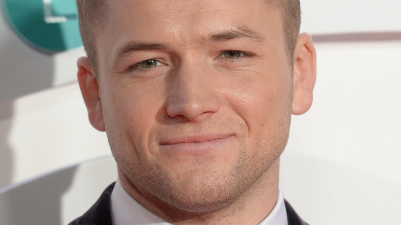 Taron Egerton in February 2020