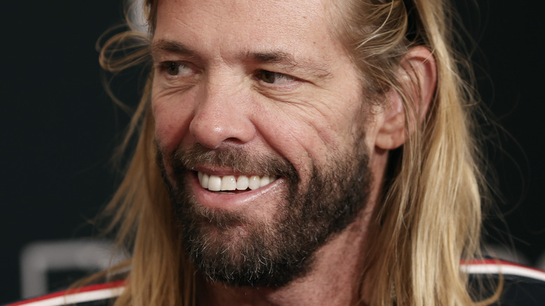 Taylor Hawkins smiling