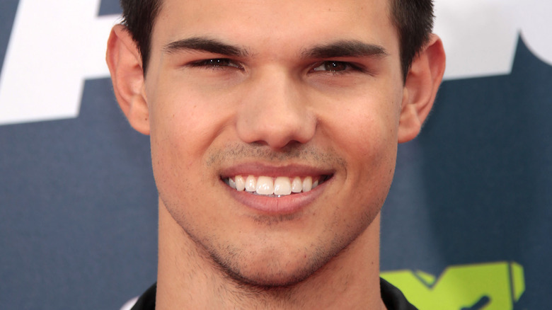 Taylor Lautner smiling