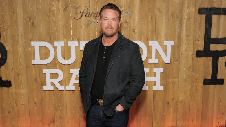 Cole Hauser posing at a screening event for 