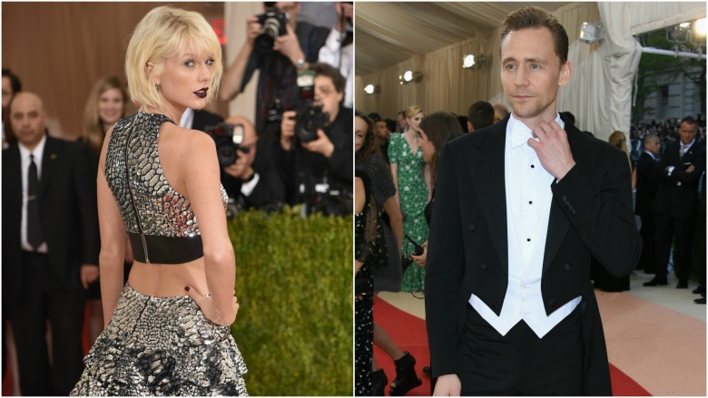 Taylor Swift and Tom Hiddleston