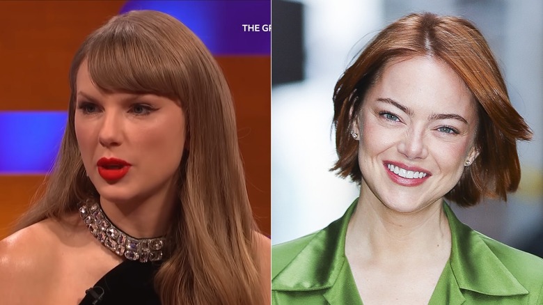 Taylor Swift and Emma Stone