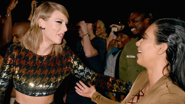 Taylor Swift and Kim Kardashian