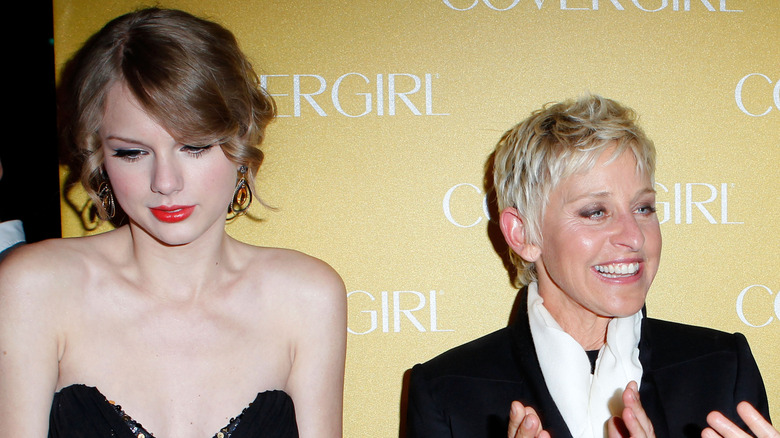 Taylor Swift and Ellen Degeneres