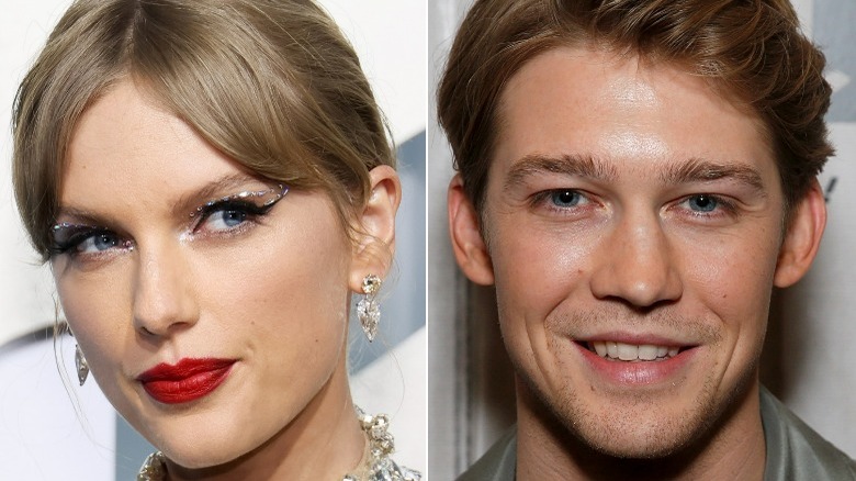 Taylor Swift, Joe Alwyn smiling