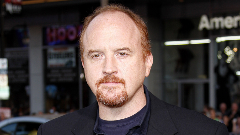 Louis C.K. squinting