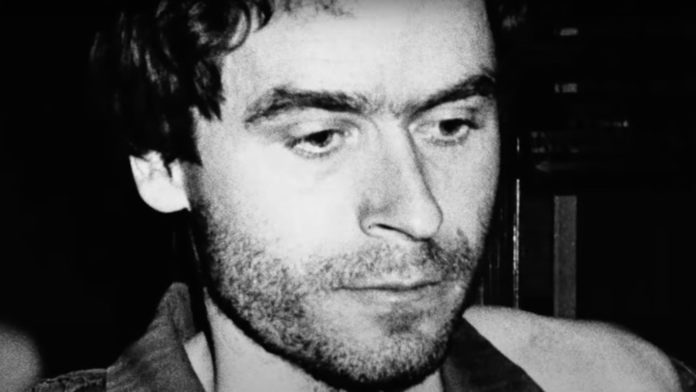 Ted Bundy looking down