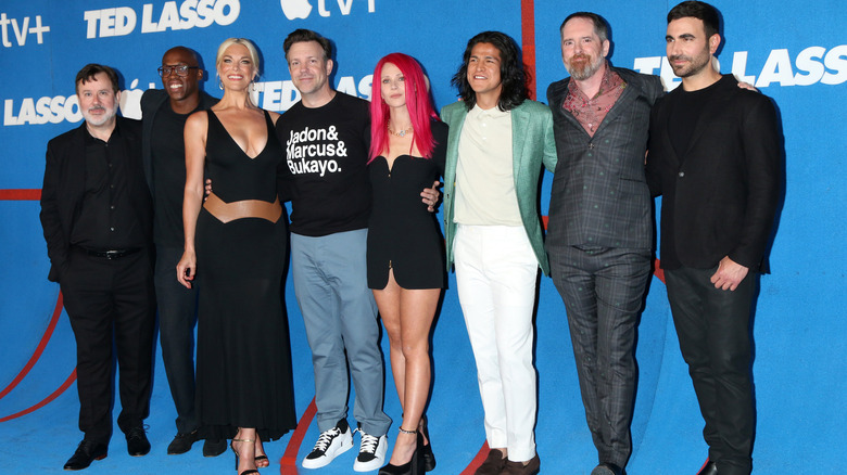 The cast of Ted Lasso at Season 2 Premiere Screening