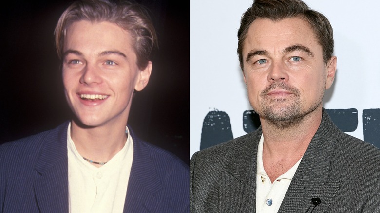 Leonardo DiCaprio young and now