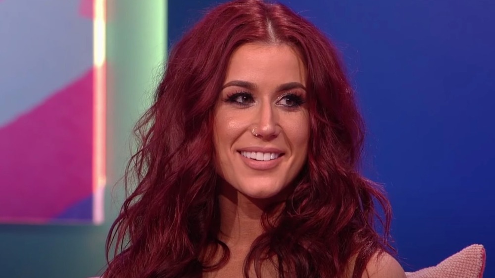 Chelsea Houska smiling at the Teen Mom 2 reunion