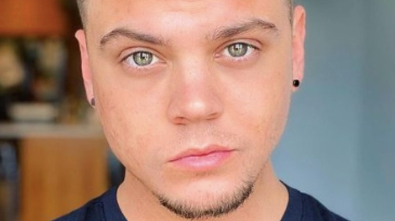 Tyler Baltierra posing on Instagram 