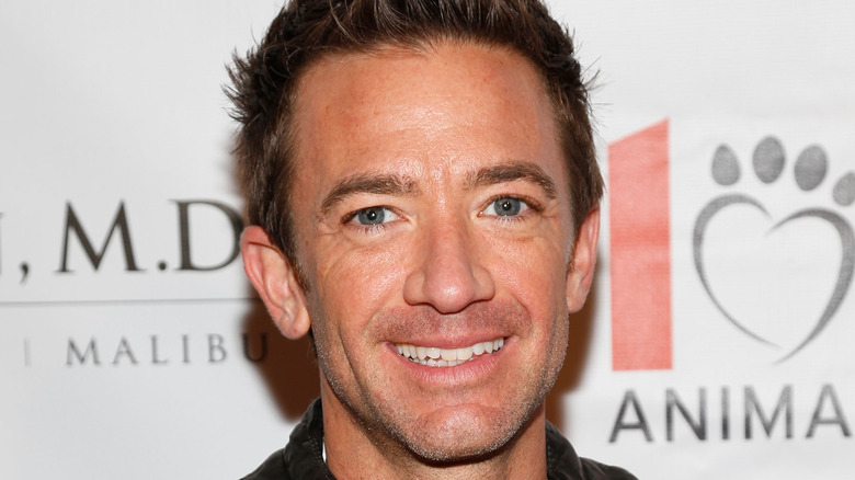 David Faustino smiling