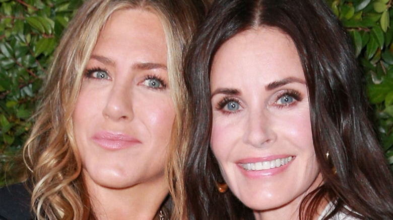 Jennifer Aniston and Courteney Cox