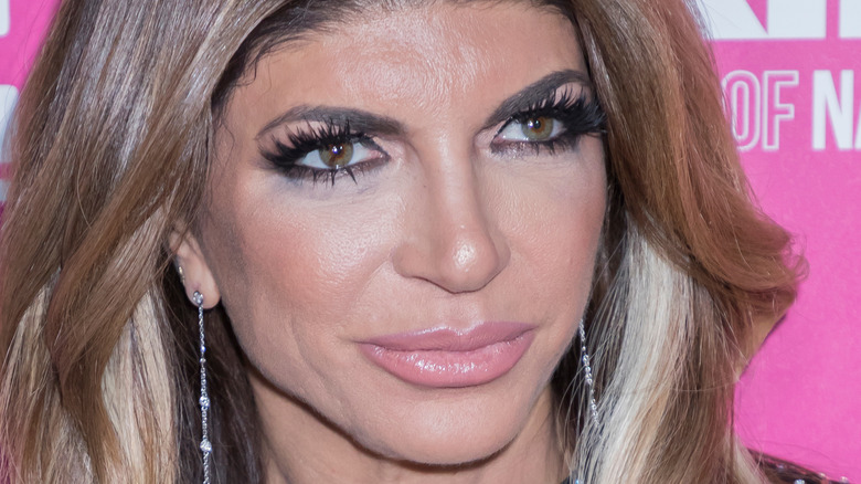 Teresa Giudice with thick lashes