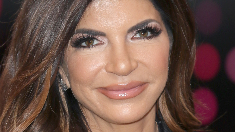 Teresa Giudice visiting People's "Reality Check"