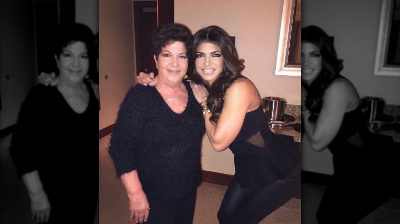 Teresa Giudice and Antonia Gorga hugging