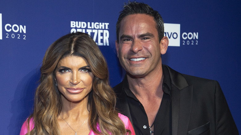 Teresa Giudice and Luis Ruelas posing together