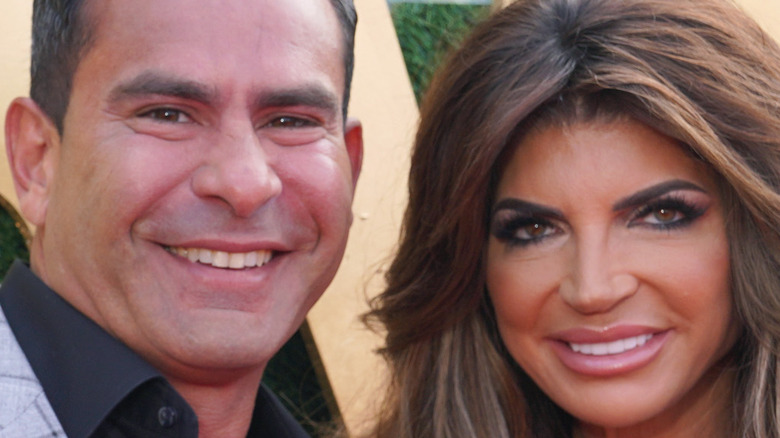 Luis Ruelas, Teresa Giudice smiling