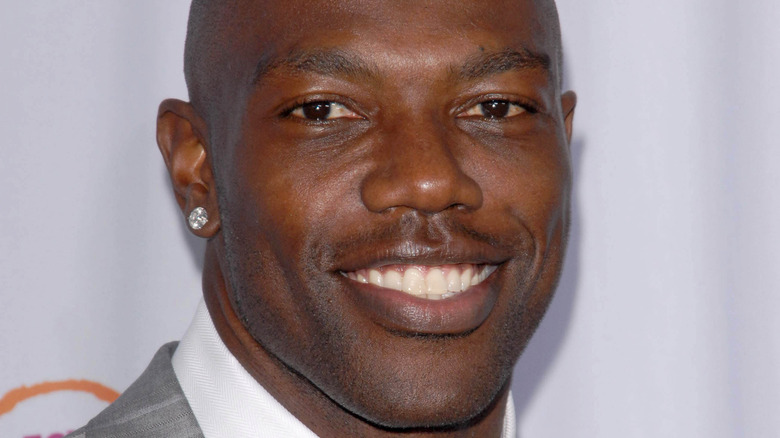 Terrell Owens smiling